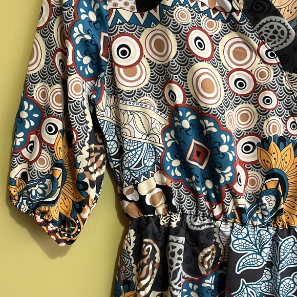 051 NEW EMERY ROSE Floral Mini Dress - XS - Picture 6 of 11